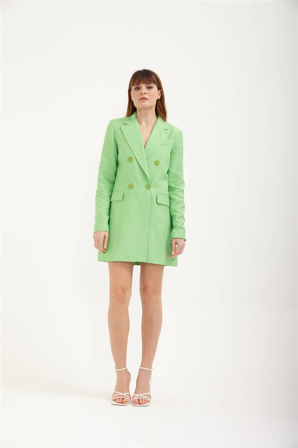 ESSENTIALS RESOLUTE EVERYDAY BLAZER ABSINTHE GREEN- VERDE CLARO