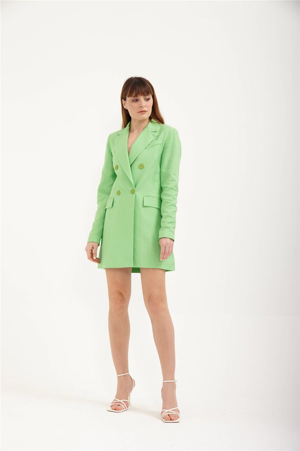 ESSENTIALS RESOLUTE EVERYDAY BLAZER ABSINTHE GREEN- VERDE CLARO
