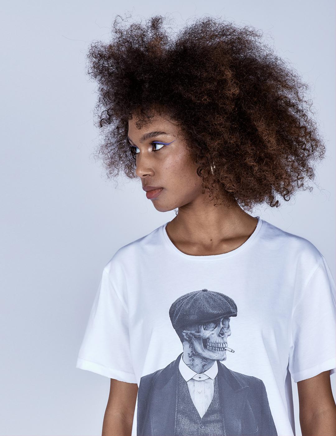PEAKY SKULL T-SHIRT