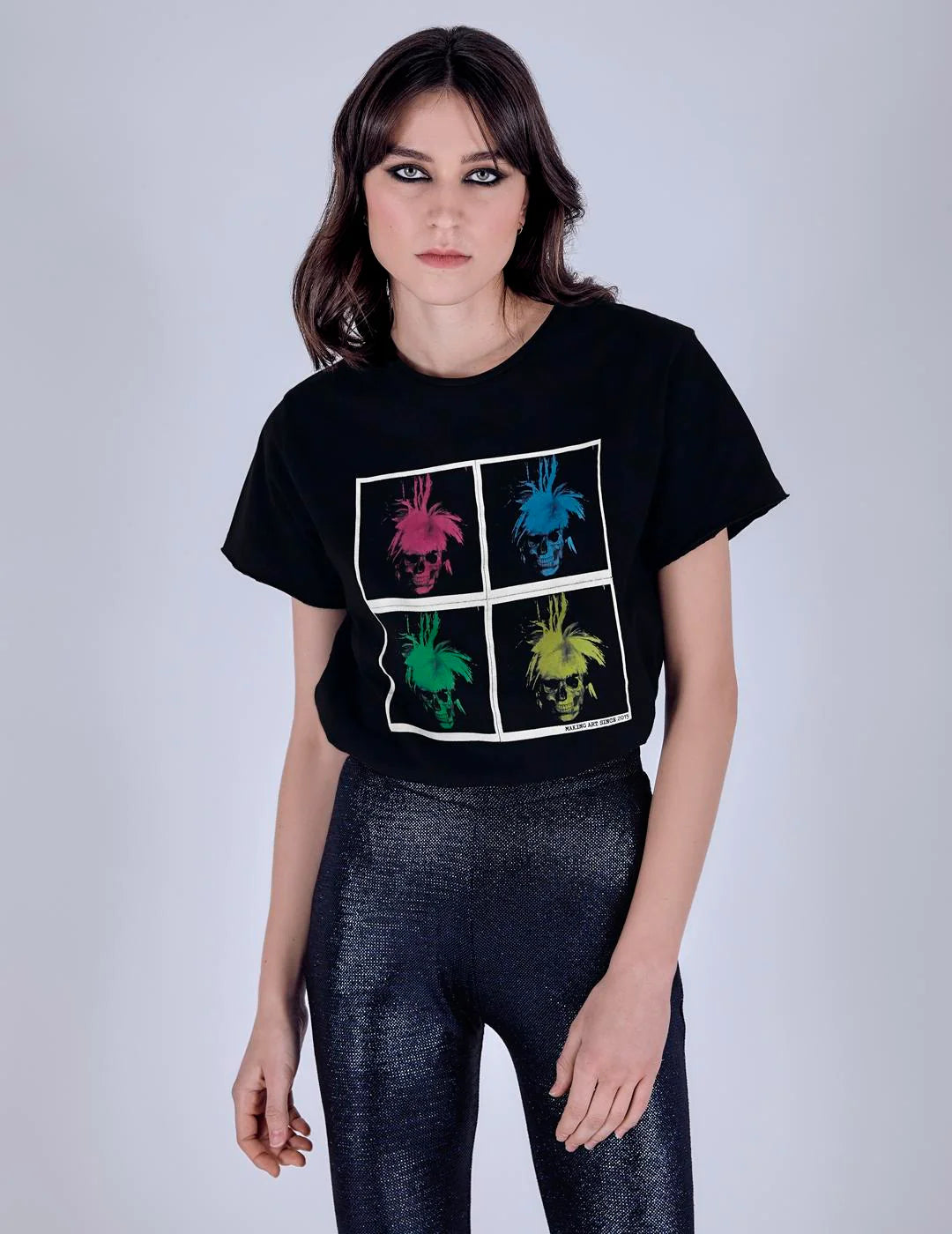WARHOL SKULL T-SHIRT