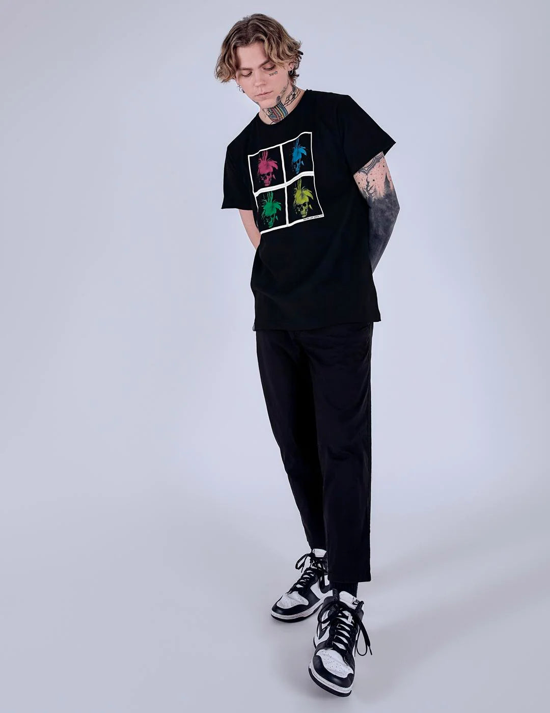 WARHOL SKULL T-SHIRT