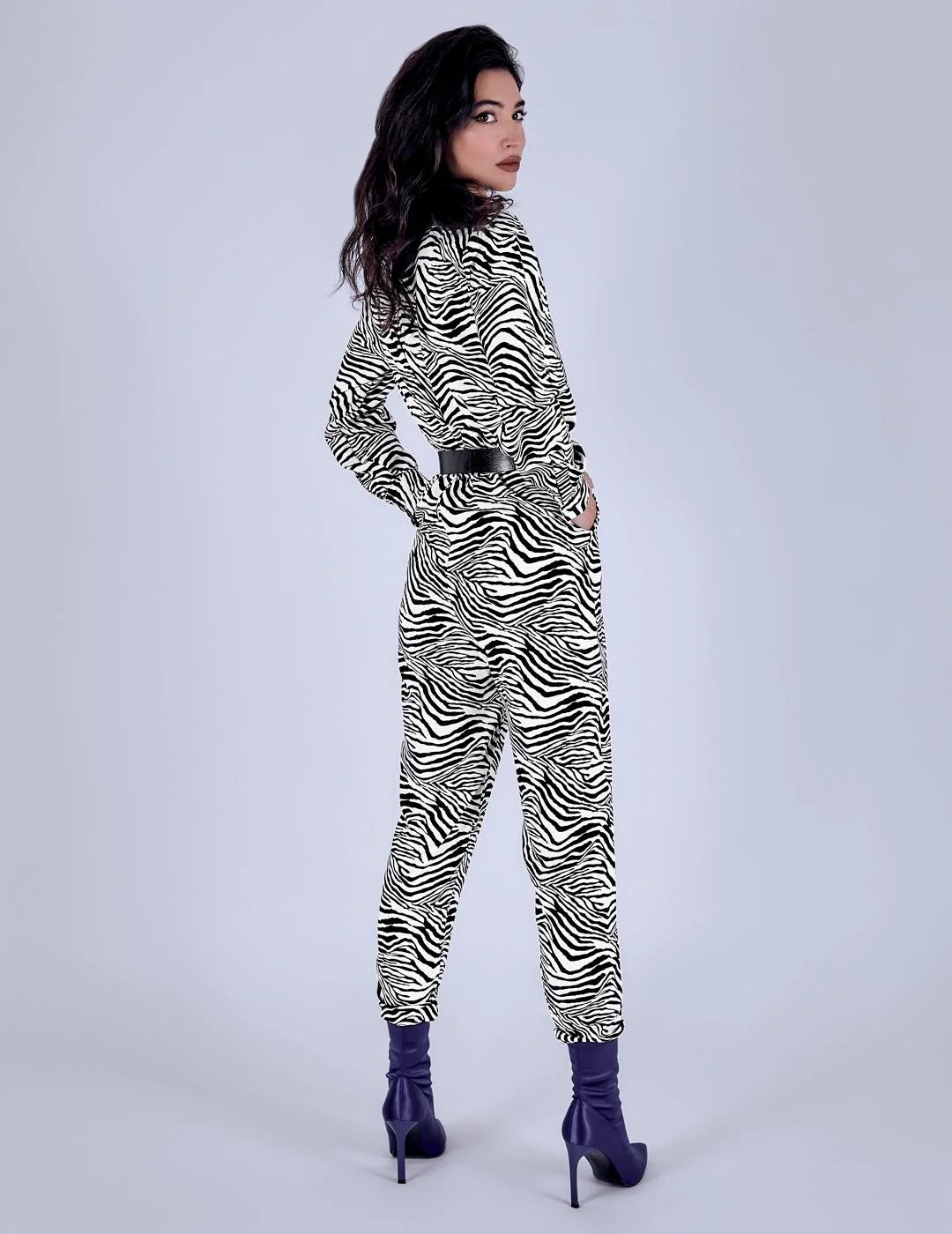 NAOMI ZEBRA JUMPSUIT