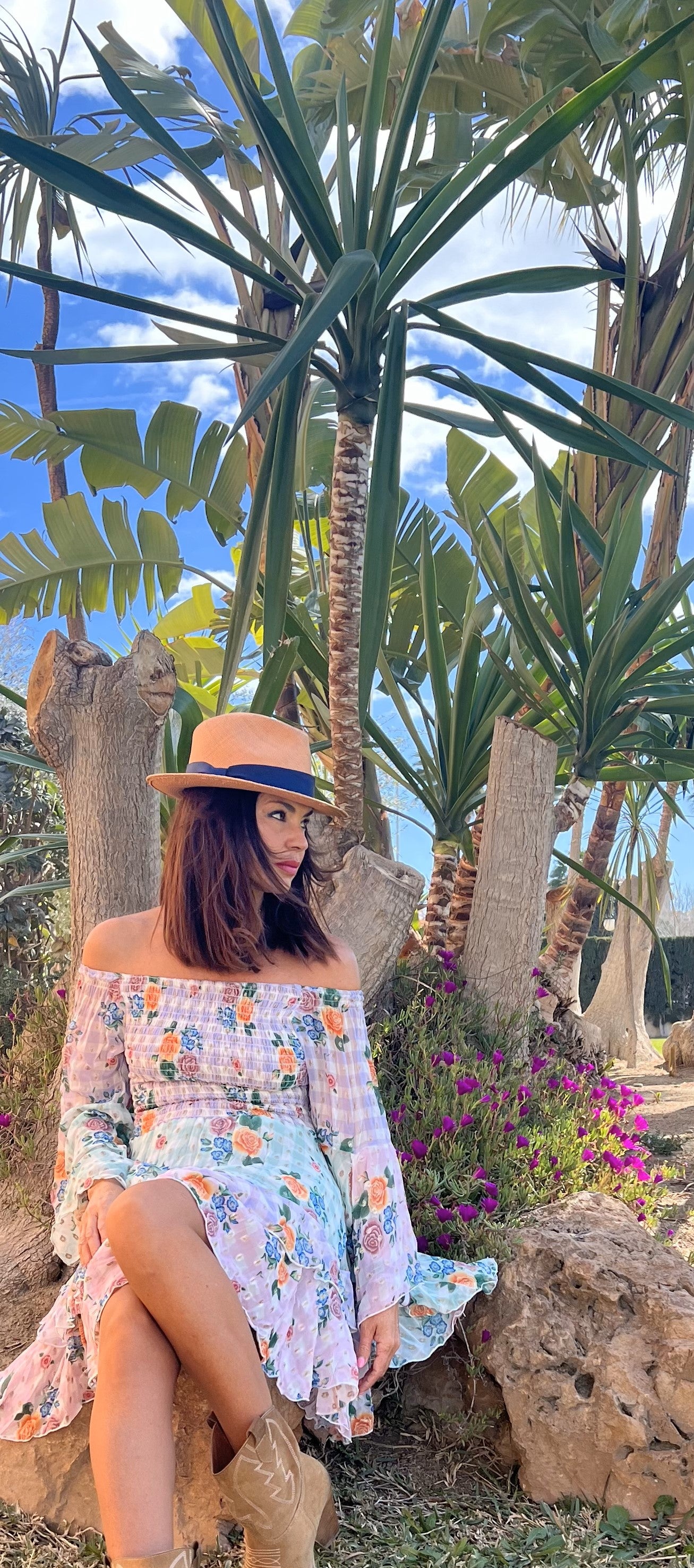 VESTIDO CORTO NIDO DE ABEJA VICHY GOLDEN