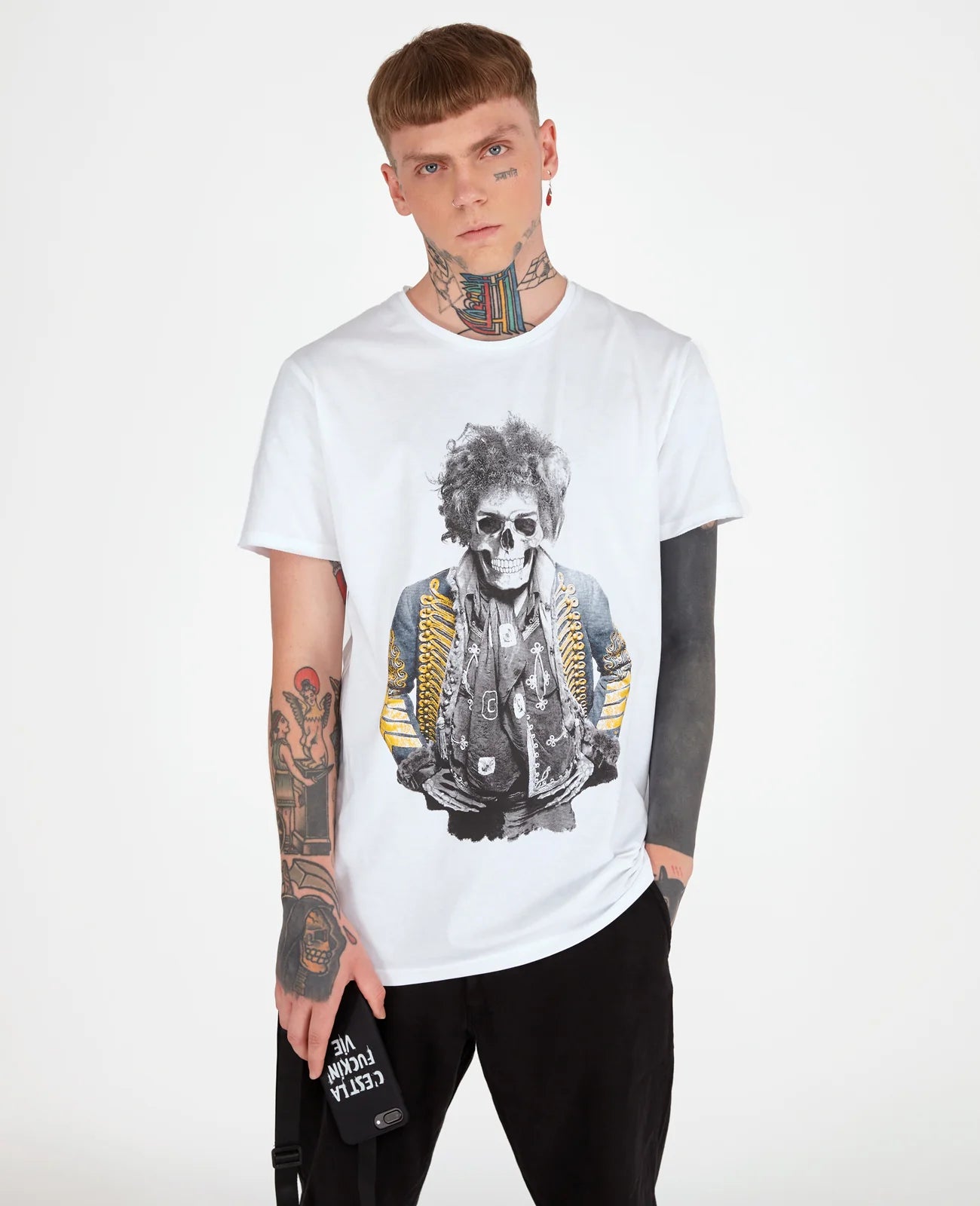 CAMISETA CALAVERA HENDRIX