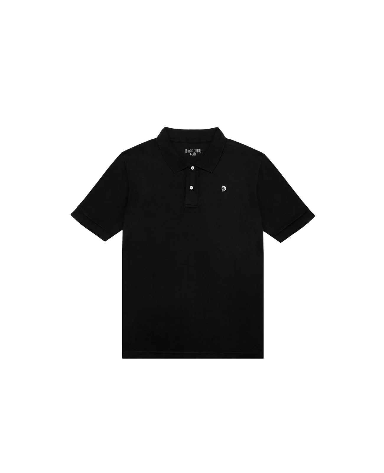SKULL POLO BLACK