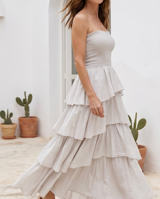 VESTIDO VOLANTES