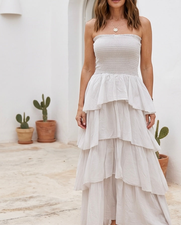 VESTIDO VOLANTES